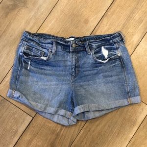 oldnavy boyfriend denim shorts